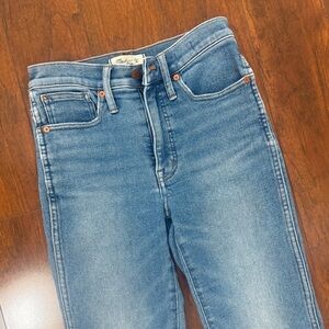 Madewell 24P Stovepipe jeans